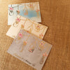 Floral Amorphe artistic flat gift tags