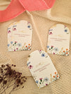 WILDFLOWER CONCERTO - FLAT GIFT TAGS