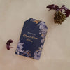 Velvet Dusk modern flat gift tags