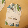 Wild Petal floral flat gift tags